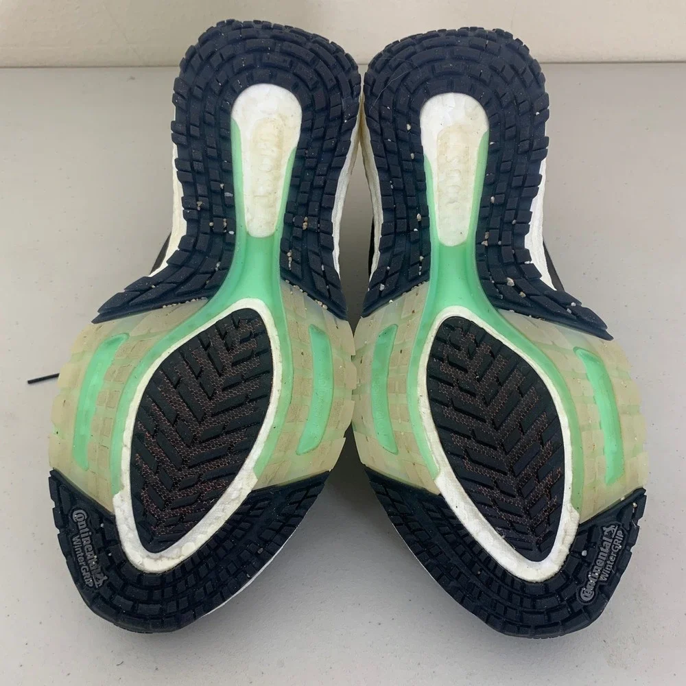 Adidas Ultraboost 22 GTX Sneakers Mens 13 Black Green‎ Waterproof Running GX9127